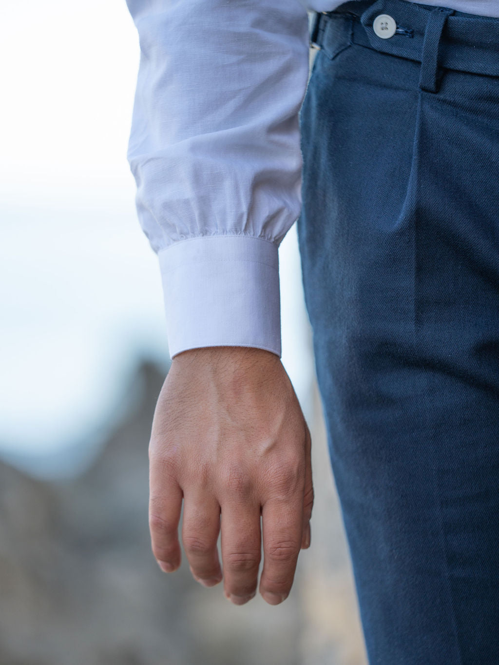 Island White - Cotton/Linen