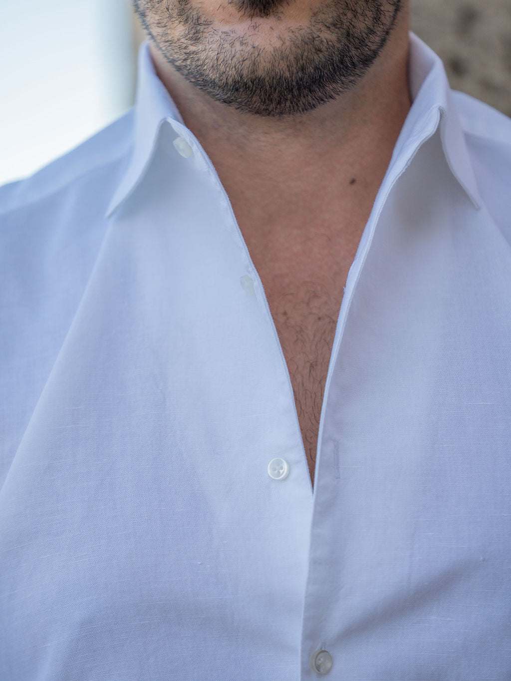 Island White - Cotton/Linen