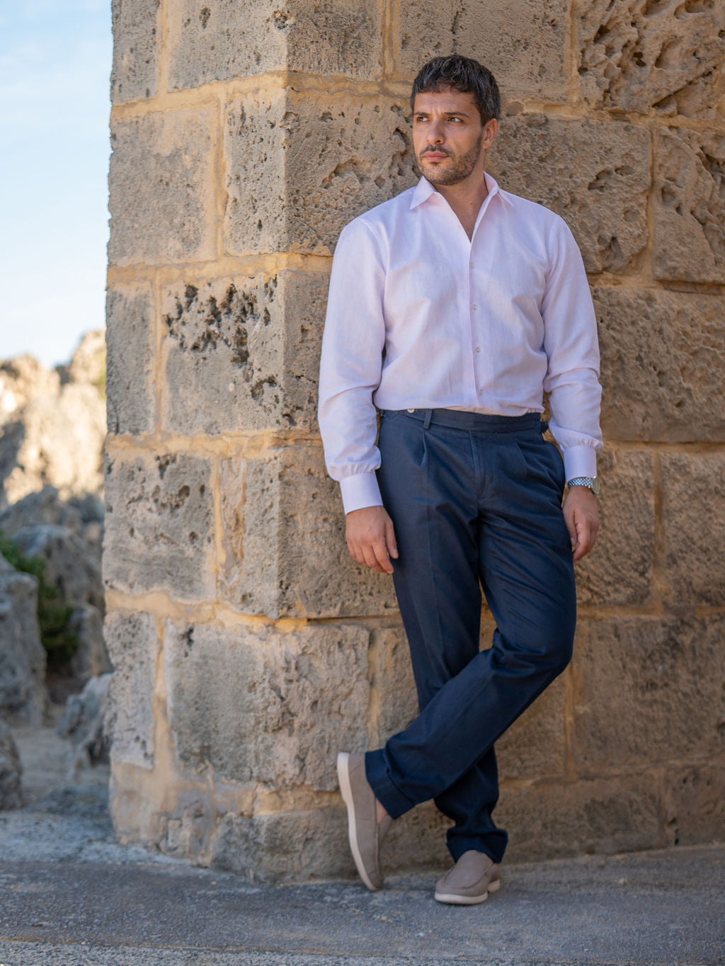 Blush White - Cotton/Linen