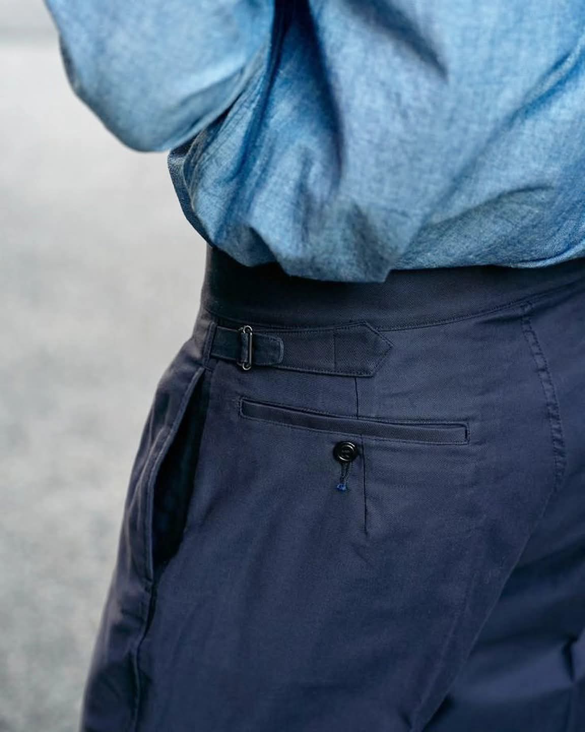 Navy Blue - Sartorial chino