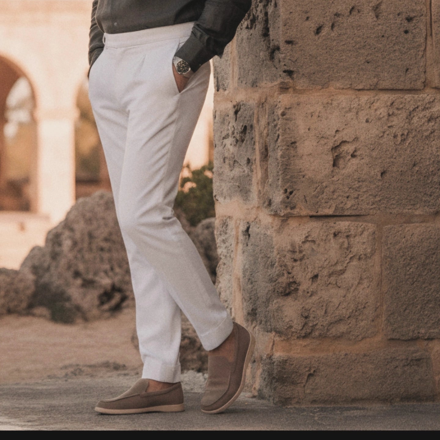 Ivory White - Sartorial Chino